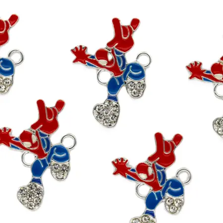 Свързващо метално мънисто 24х17 мм.