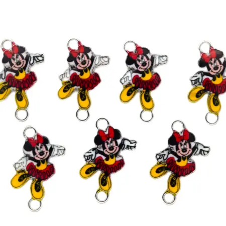 Свързващо метално мънисто 21х12 мм. 1