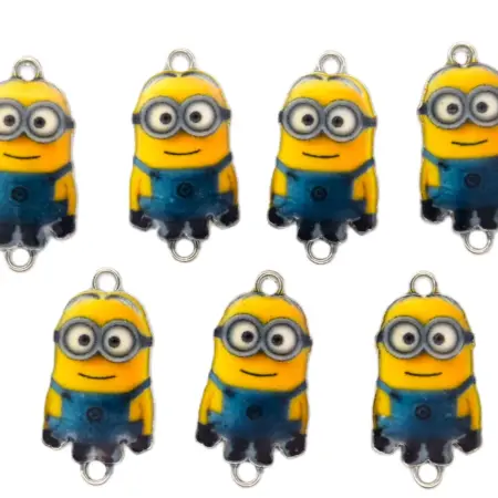 Свързващо метално мънисто 26х13 мм.