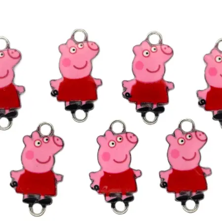 Свързващо метално мънисто 25х14 мм.