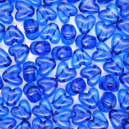 Мънисто сърце 9х10х7 мм.