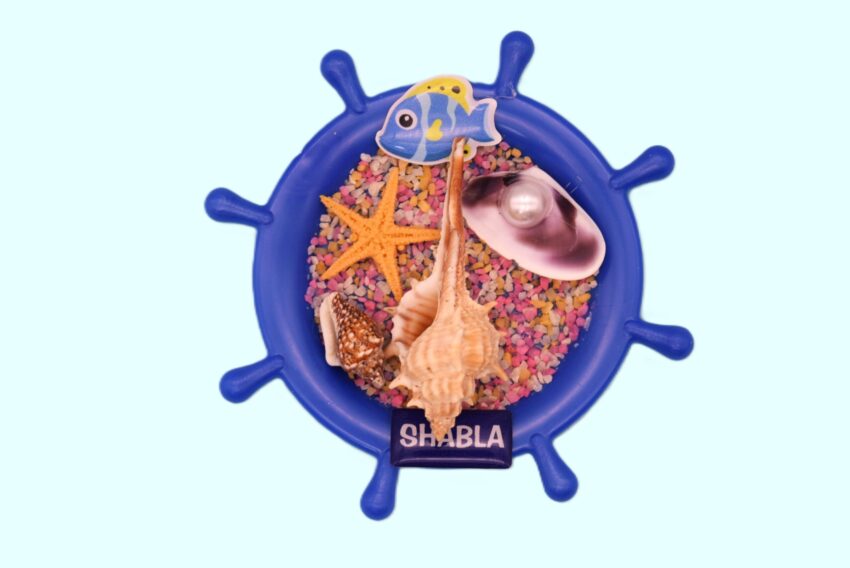 Сувенирен 3D магнит рул - Шабла