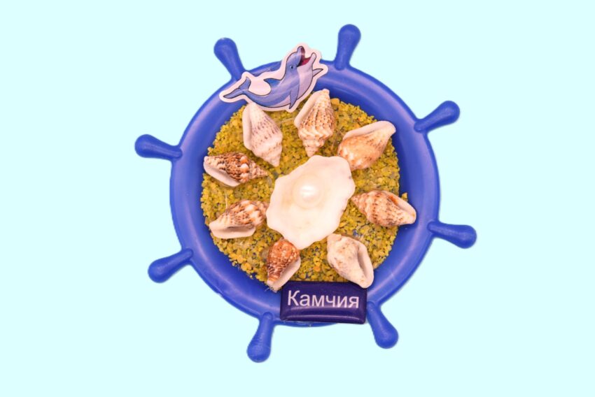 Сувенирен 3D магнит рул - Камчия