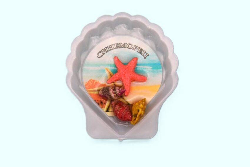 Сувенирен 3D магнит мида - Синеморец 2