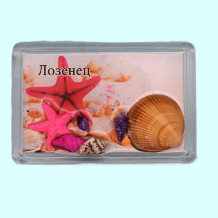 Сувенирен 3D магнит плочка – Лозенец