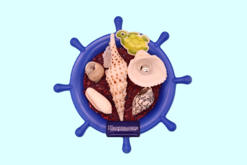 Сувенирен 3D магнит рул - Шкорпиловци