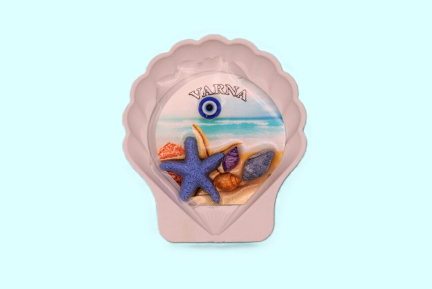 Сувенирен 3D магнит мида - Варна 2