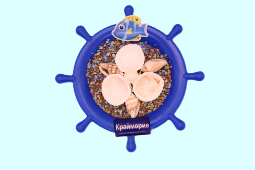 Сувенирен 3D магнит рул - Крайморие