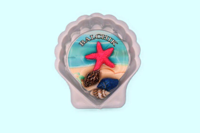 Сувенирен 3D магнит мида - Балчик