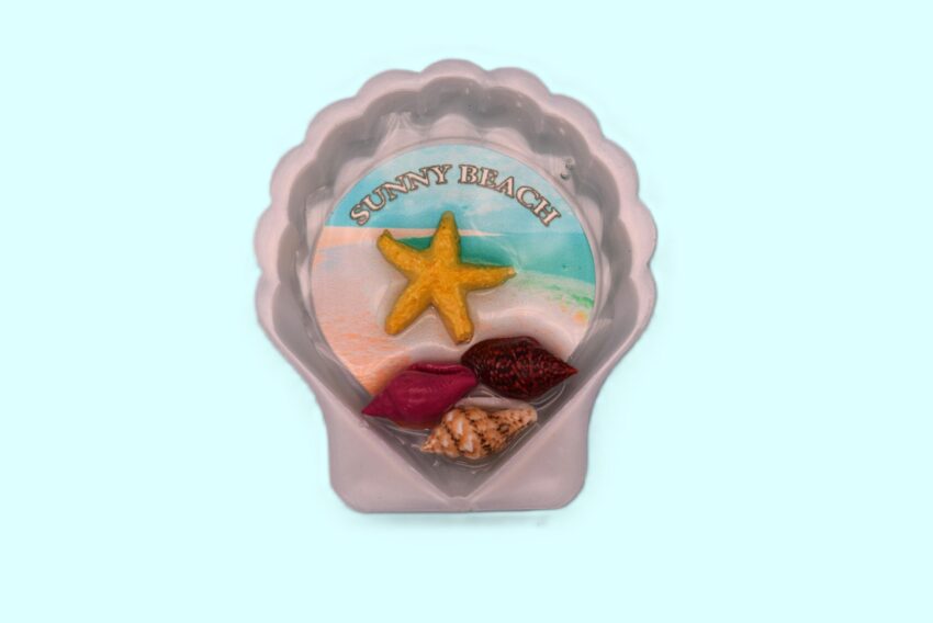 Сувенирен 3D магнит мида - Слънчев бряг 2