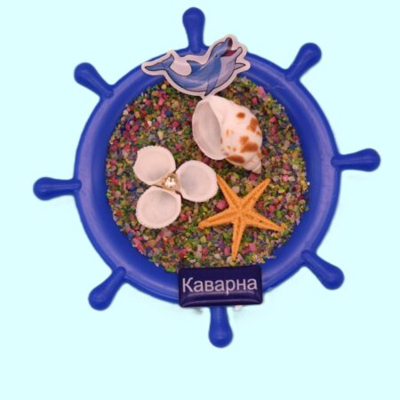 Сувенирен 3D магнит рул – Каварна 3