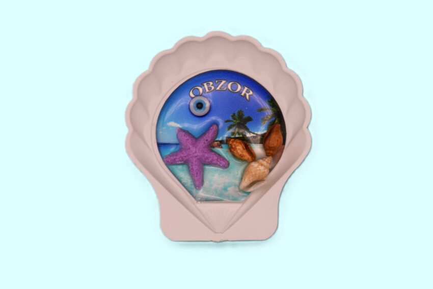 Сувенирен 3D магнит мида - Обзор