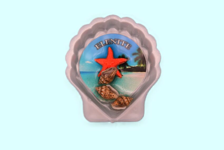 Сувенирен 3D магнит мида - Елените