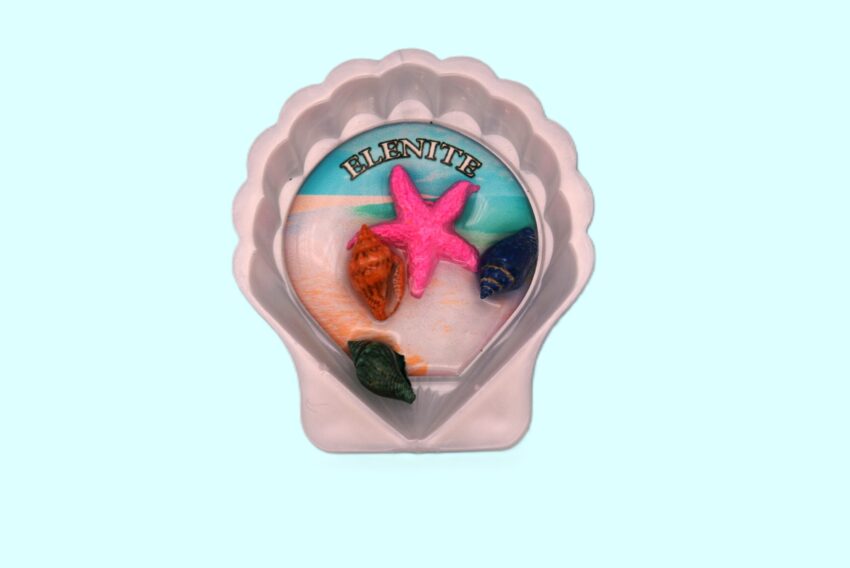 Сувенирен 3D магнит мида - Елените 2