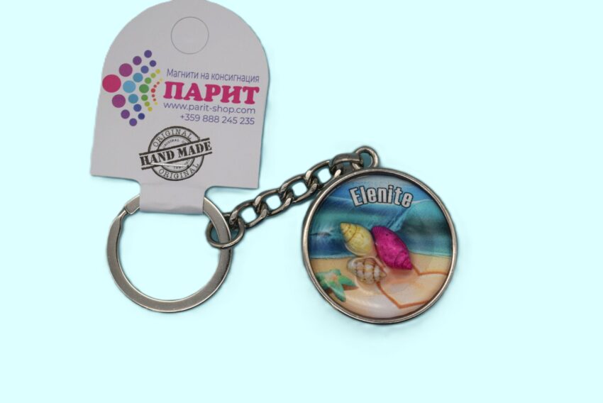 Релефен 3D ключодържател - Елените 2