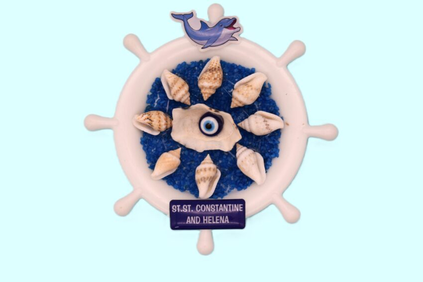 Сувенирен 3D магнит рул - Св. Константин и Елена 4