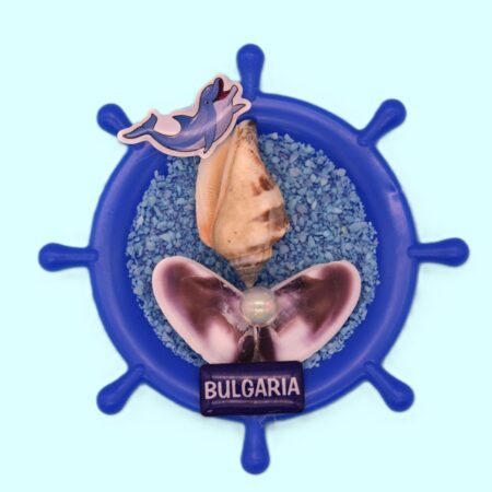 Сувенирен 3D магнит рул – България 4