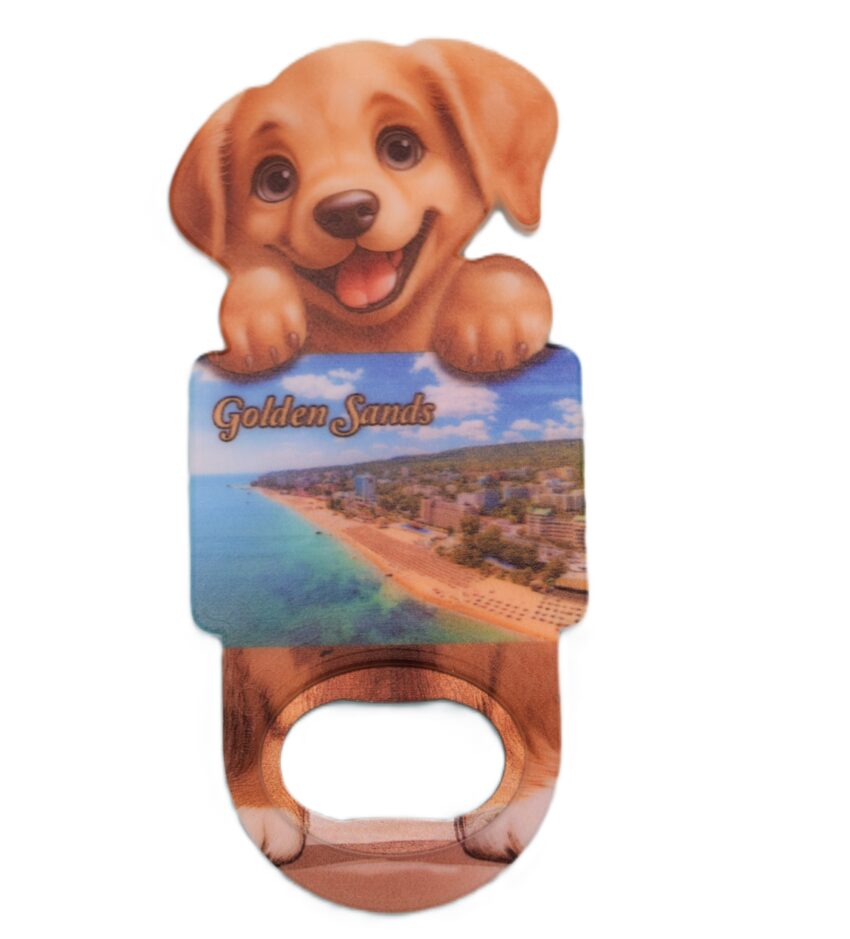 Магнитна отварачка куче - Златни пясъци