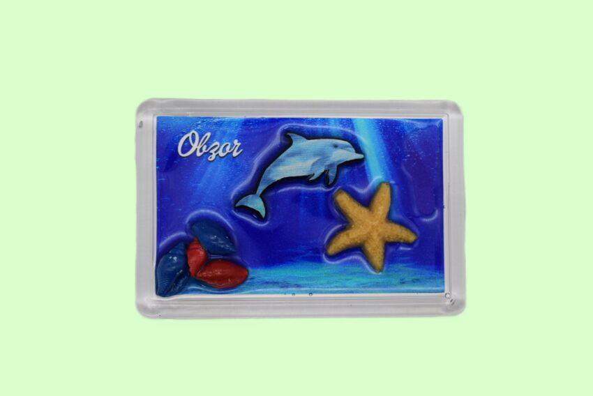 Сувенирен 3D магнит плочка - Обзор 3