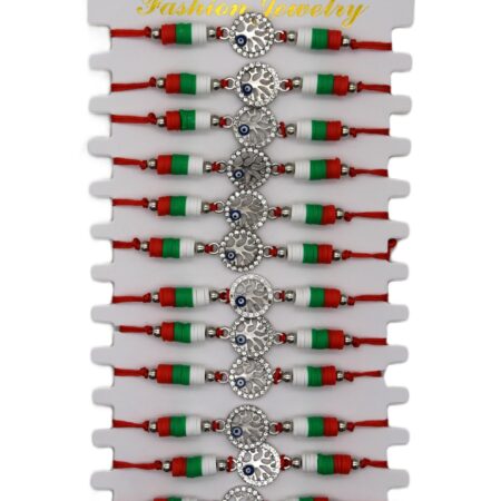 Комплект от 12 гривни – мартеница с мъниста 21