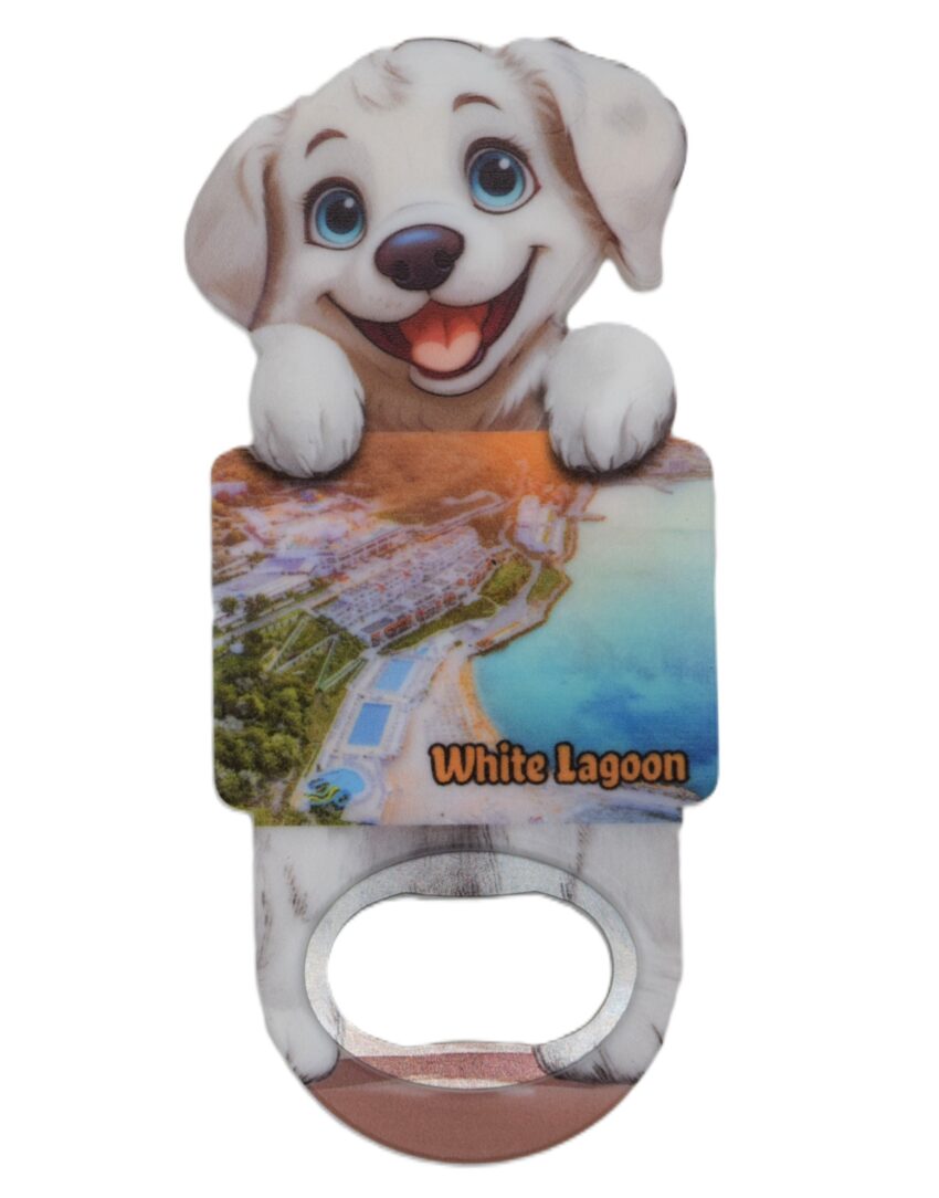 Магнитна отварачка куче - Бяла Лагуна 4