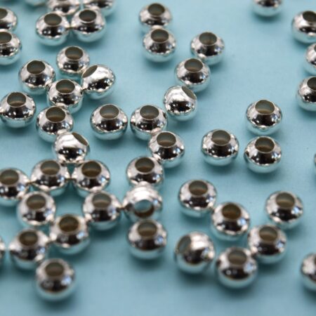 Метално мънисто топче 6 мм.