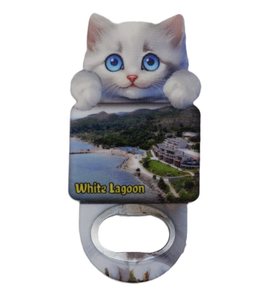 Магнитна отварачка коте - Бяла лагуна 2