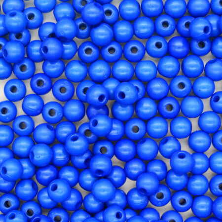 Мънисто синьо топче 6 мм.