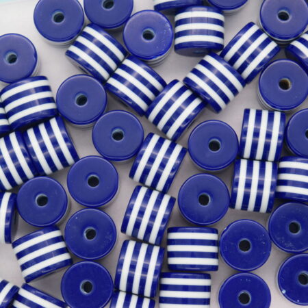 Мъниста резин цилиндър 8х9 мм.