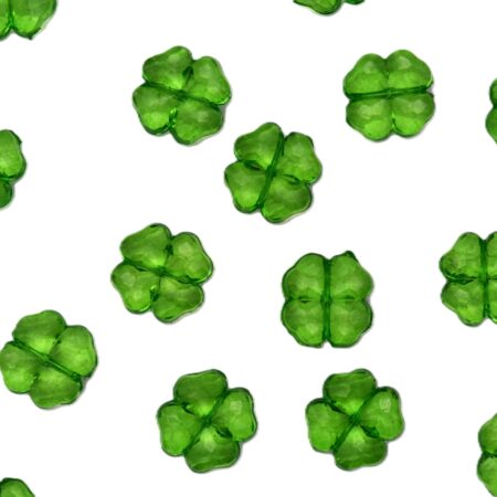 Мънисто детелина 12х12х5 мм.