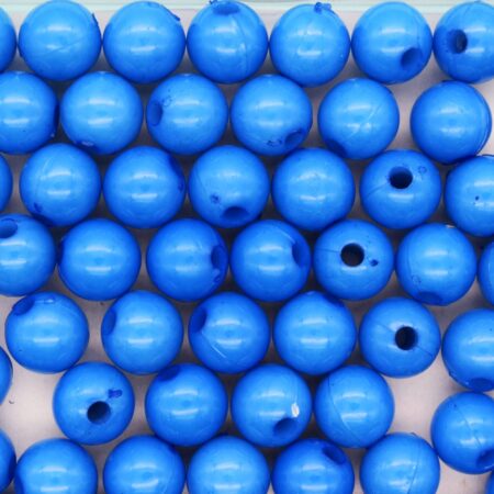 Мънисто синьо топче 10 мм.