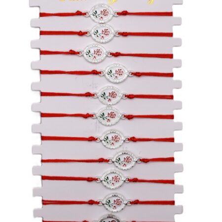 Комплект от 12 гривни – мартеница с мъниста 46