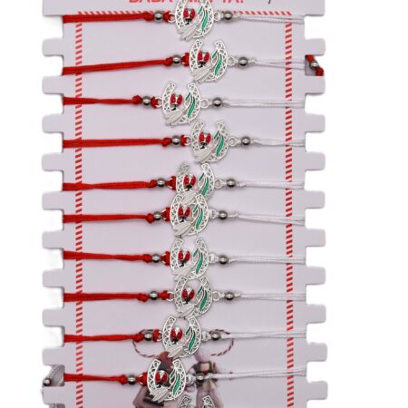 Комплект от 12 гривни – мартеница с мъниста 49