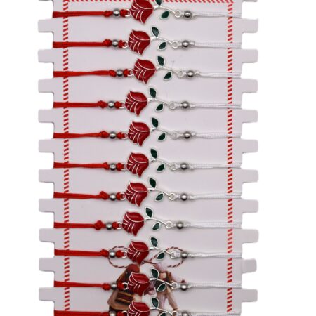 Комплект от 12 гривни – мартеница с мъниста 55