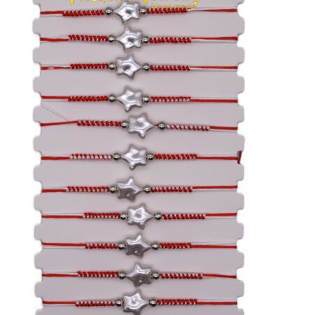 Комплект от 12 гривни – мартеница с мъниста 62