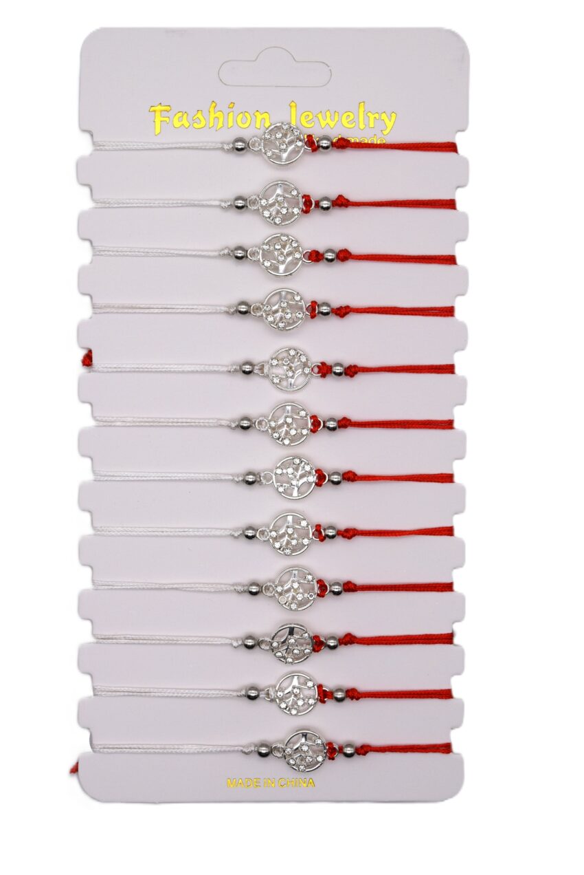 Комплект от 12 гривни - мартеница с мъниста 67