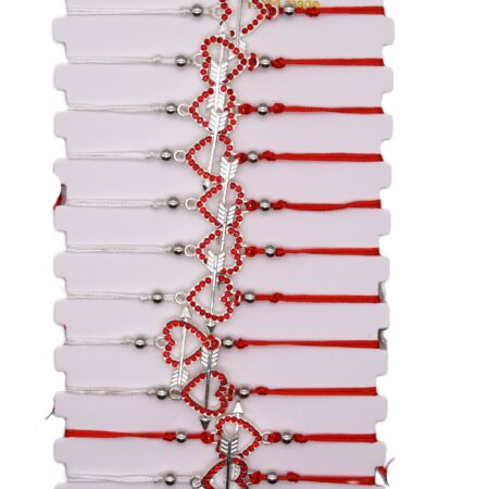 Комплект от 12 гривни – мартеница с мъниста 90