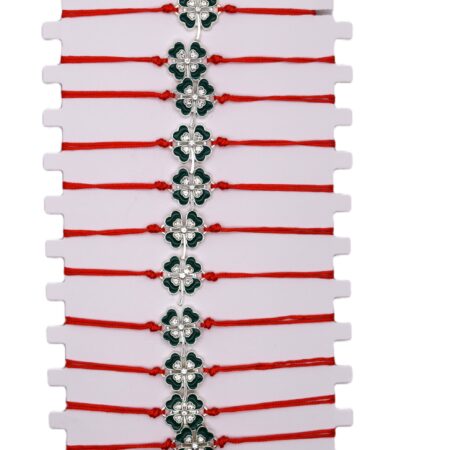 Комплект от 12 гривни – мартеница с мъниста 103