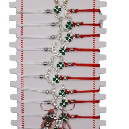 Комплект от 12 гривни – мартеница с мъниста 124