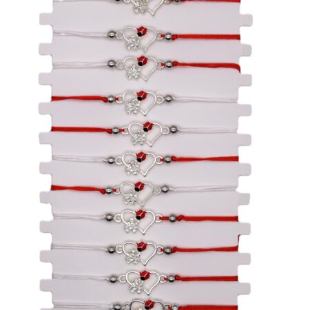 Комплект от 12 гривни – мартеница с мъниста 130