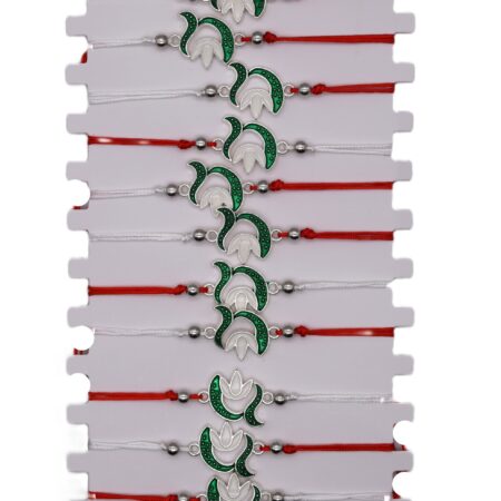 Комплект от 12 гривни – мартеница с мъниста 138