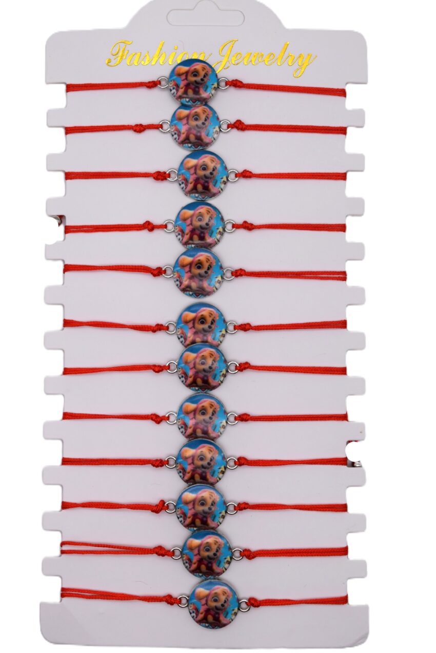 Комплект от 12 гривни - мартеница с мъниста 171