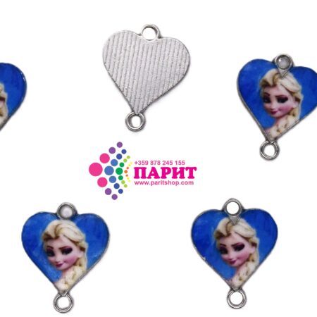 Свързващо метално мънисто 20×16 мм. 1